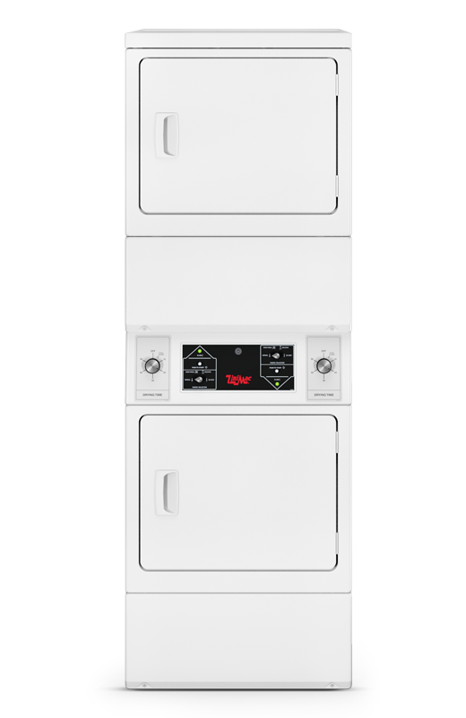 Light Commercial Stacked Dryer - Space-Efficient Drying