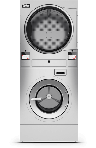 Stacked Washer-Dryer Unit - Space-Efficient