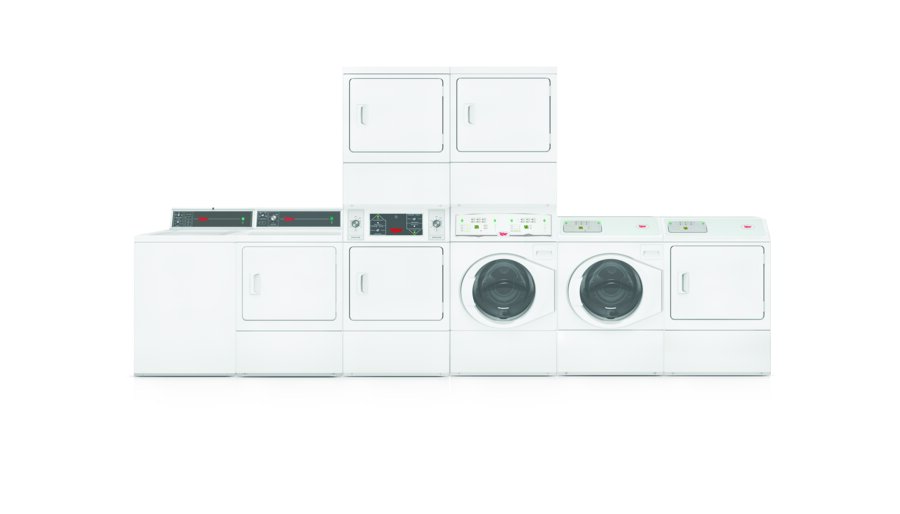 UniMac Small Chassis commercial laundry equipment lineup